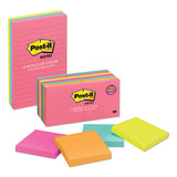 Original Pads In Cape Town Colors, 1 3-8 X 1 7-8, 100-sheet, 12-pack