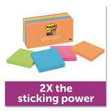 Pads In Rio De Janeiro Colors, 3 X 3, 90-sheet Pads, 12-pack