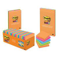 Pads In Rio De Janeiro Colors, 3 X 3, 70-sheet Pads, 24-pack