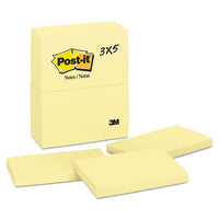 Original Pads In Canary Yellow, Value Pack, 3" X 3", 100 Sheets-pad, 24 Pads-pack