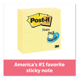 Original Pads In Canary Yellow, Value Pack, 3" X 3", 100 Sheets-pad, 24 Pads-pack