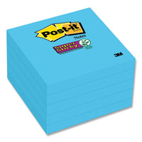Notes, 3 X 3, Electric Blue, 90 Sheets-pad, 8 Pads-pack