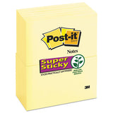 Canary Yellow Note Pads, 3 X 5, 90-sheet, 12-pack