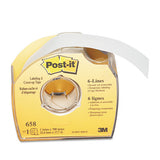 Labeling & Cover-up Tape, Non-refillable, 1" X 700" Roll