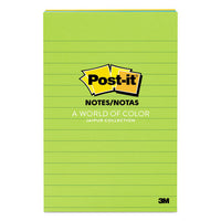 Original Pads In Jaipur Colors, Lined, 4 X 6, 100-sheet, 3-pack