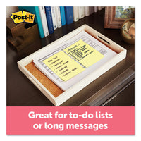 Original Pads In Canary Yellow, Lined, 4 X 6, 100-sheet, 5-pack