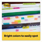 Page Flag Markers, Assorted Bright Colors, 50 Sheets-pad, 10 Pads-pack
