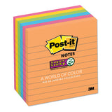 Pads In Rio De Janeiro Colors, Lined, 4 X 4, 90-sheet Pads, 6-pack