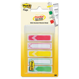 Arrow 1" Prioritization Page Flags, Red-yellow-green, 60-pack