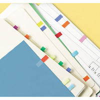 Small Page Flags In Dispensers, 0.5" X 1.75", Assorted Primary, 35-color, 4 Dispensers-pack