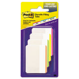 2" And 3" Tabs, Lined, 1-5-cut Tabs, Assorted Brights, 2" Wide, 24-pack