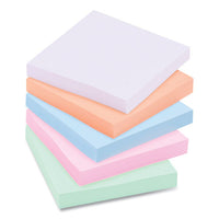 Recycled Notes In Bali Colors, 3 X 3, 65-sheet, 6-pack