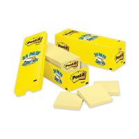 Original Pads In Canary Yellow, Cabinet Pack, 3 X 3, 90 Sheets-pad, 24 Pads-pack