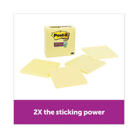 Pads In Canary Yellow, Lined, 4 X 4, 90 Sheets-pad, 4 Pads-pack