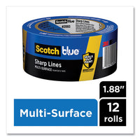 Sharp Lines Multi-surface Painter's Tape, 3" Core, 1.88" X 60 Yds, Blue