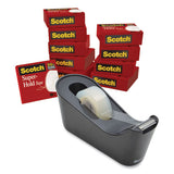 Super-hold Tape With Dispenser, 1" Core, 0.75" X 27.77 Yds, Clear, 10 Rolls And 1 Dispenser-pack