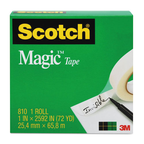 Magic Tape Refill, 1" Core, 1" X 36 Yds, Clear