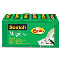 Magic Tape Refill, 1" Core, 0.5" X 36 Yds, Clear