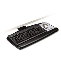 Easy Adjust Keyboard Tray, Standard Platform, 23" Track, Black