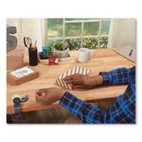Clip And Twist Desktop Tape Dispenser, With 3-4" X 350" Tape Roll, 1" Core, Gray