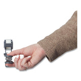 Clip And Twist Desktop Tape Dispenser, With 3-4" X 350" Tape Roll, 1" Core, Gray