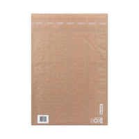Curbside Recyclable Padded Mailer, #6, Self-adhesive Closure, 13.75 X 20, Natural Kraft, 50-carton