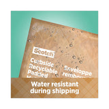 Curbside Recyclable Padded Mailer, #6, Self-adhesive Closure, 13.75 X 20, Natural Kraft, 50-carton