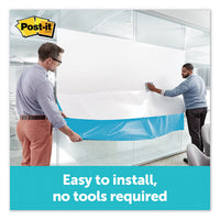 Dry Erase Surface With Adhesive Backing, 48" X 36", White