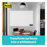 Dry Erase Surface With Adhesive Backing, 96" X 48", White