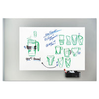 Dry Erase Accessory Tray, 8 1-2 X 3 X 5 1-4, Black