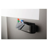 Dry Erase Accessory Tray, 8 1-2 X 3 X 5 1-4, Black