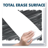 Porcelain Dry Erase Board, 72 X 48, Widescreen Aluminum Frame