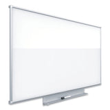 Porcelain Dry Erase Board, 72 X 48, Widescreen Aluminum Frame