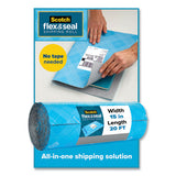 Flex And Seal Shipping Roll, 15" X 20 Ft, Blue-gray