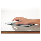 Precise Mouse Pad, Nonskid Back, 9 X 8, Gray-bitmap