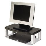 Extra-wide Adjustable Monitor Stand, 20 X  12 X 1 To 5 7-8, Black