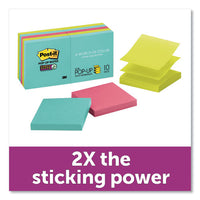 Pop-up 3 X 3 Note Refill, Miami, 90 Notes-pad, 10 Pads-pack