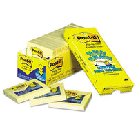 Original Canary Yellow Pop-up Refill Cabinet Pack, 3 X 3, 90-sheet, 18-pack
