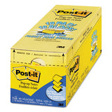 Original Canary Yellow Pop-up Refill Cabinet Pack, 3 X 3, 90-sheet, 18-pack