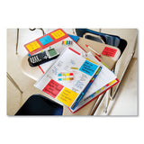 Pads In Playful Primary Collection Colors, Cabinet Pack, 3" X 3", 90 Sheets-pad, 18 Pads-pack