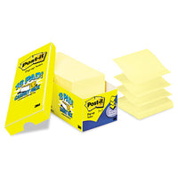 Original Canary Yellow Pop-up Refill, 3 X 3, 12-pack