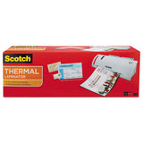 Thermal Laminator Value Pack, 9" Max Document Width, 5 Mil Max Document Thickness