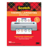 Laminating Pouches, 5 Mil, 9" X 11.5", Gloss Clear, 100-pack