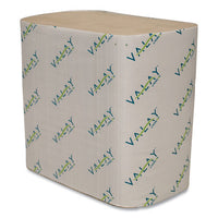 Valay Interfolded Napkins, 2-ply, 6.5 X 8.25, Kraft, 6,000-carton