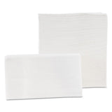 Morsoft Dispenser Napkins, 1-ply, 6 X 13.5, White, 500-pack, 20 Packs-carton