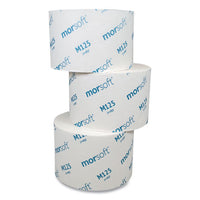 Small Core Bath Tissue, Septic Safe, 1-ply, White, 2500 Sheets-roll, 24 Rolls-carton