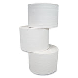 Morsoft Controlled Bath Tissue, Septic Safe, 2-ply, White, 3.9" X 4", 600 Sheets-roll, 48 Rolls-carton