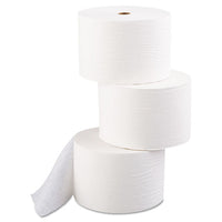 Small Core Bath Tissue, 2-ply, White, 3.3" X 1,200 Sheets-roll, 12 Rolls-carton