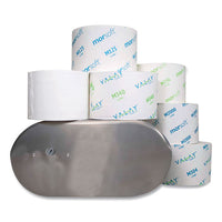 Small Core Bath Tissue, 2-ply, White, 3.3" X 1,200 Sheets-roll, 12 Rolls-carton