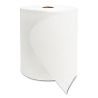 Valay Universal Tad Roll Towels, 1-ply, 8" X 600 Ft, White, 6 Rolls-carton